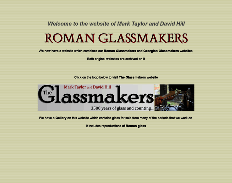 Romanglassmakers.co.uk thumbnail