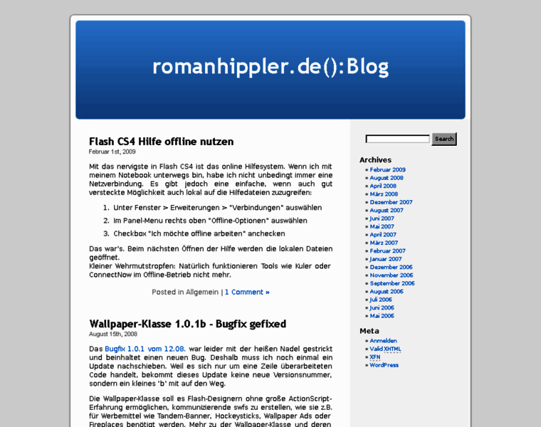 Romanhippler.de thumbnail