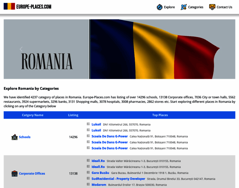 Romania.europe-places.com thumbnail
