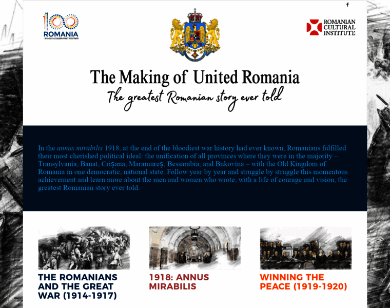 Romaniancentenary.org thumbnail