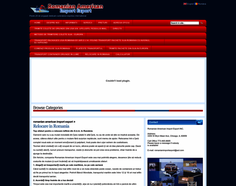 Romanianimportexport.com thumbnail