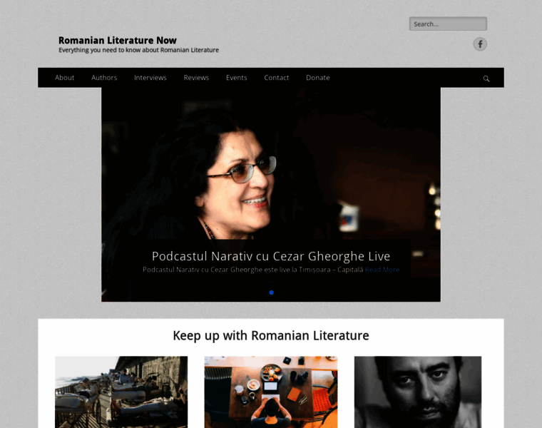 Romanianliteraturenow.com thumbnail