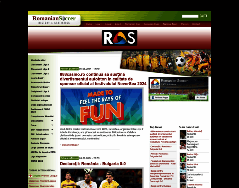 Romaniansoccer.ro thumbnail