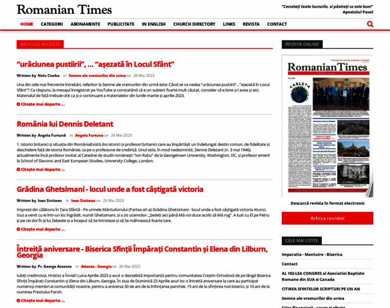 Romaniantimes.com thumbnail