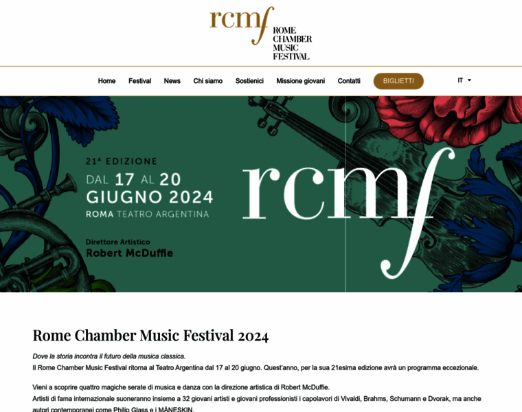 Romechamberfestival.org thumbnail