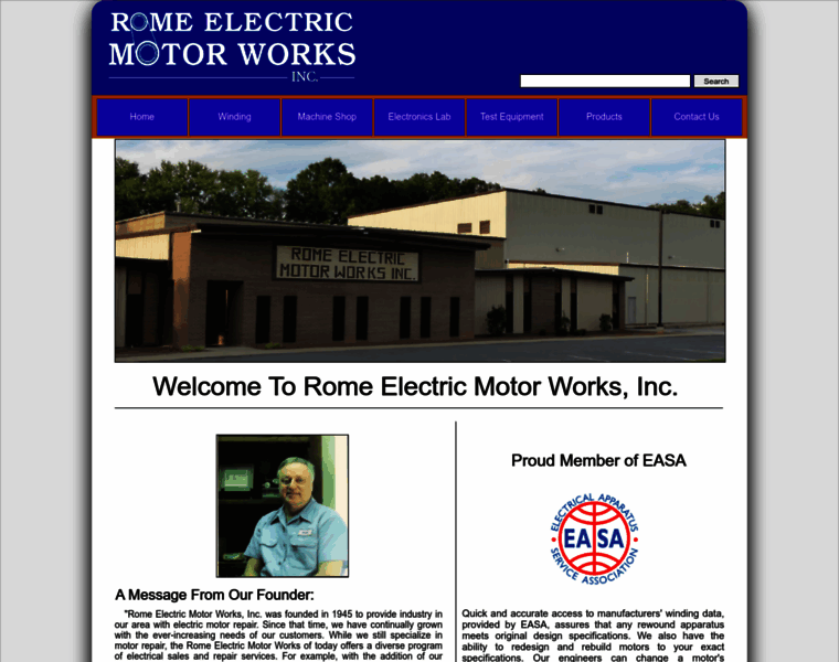 Romeelectric.com thumbnail