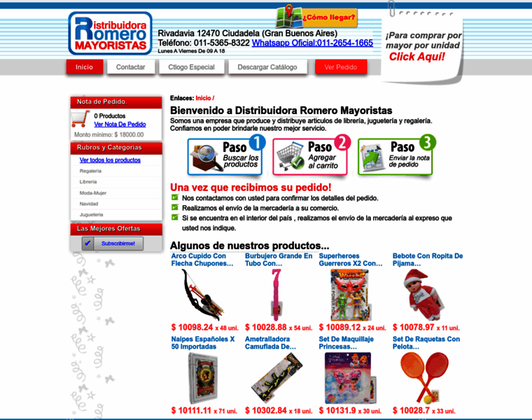 Romeromayoristas.com.ar thumbnail