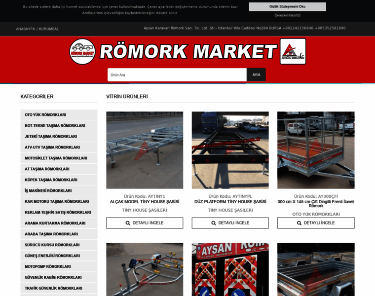 Romorkmarket.com thumbnail