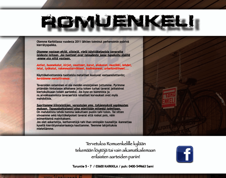 Romuenkeli.fi thumbnail