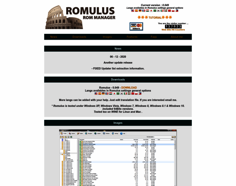 Romulus.dats.site thumbnail