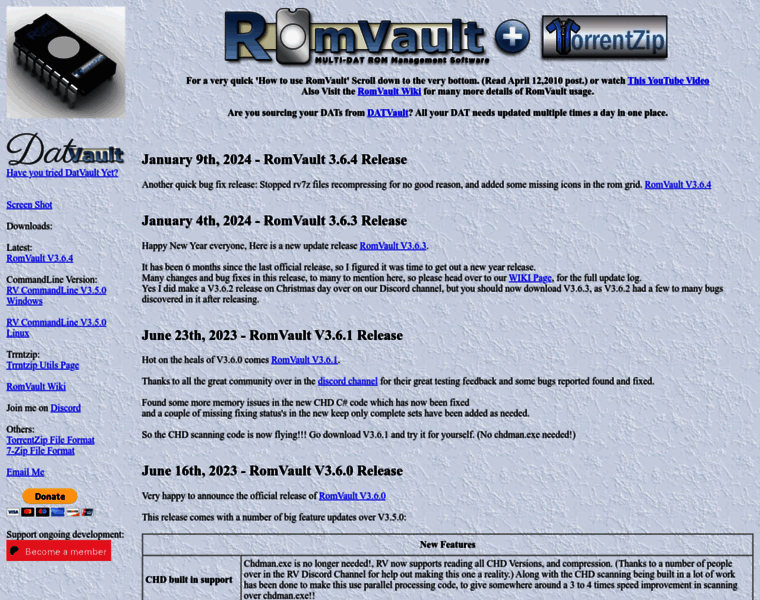 Romvault.com thumbnail