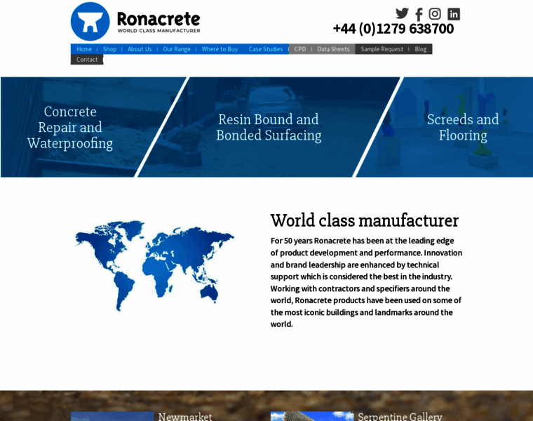 Ronacrete.co.uk thumbnail