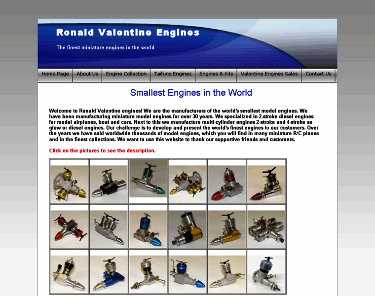 Ronald-valentine-engines.com thumbnail
