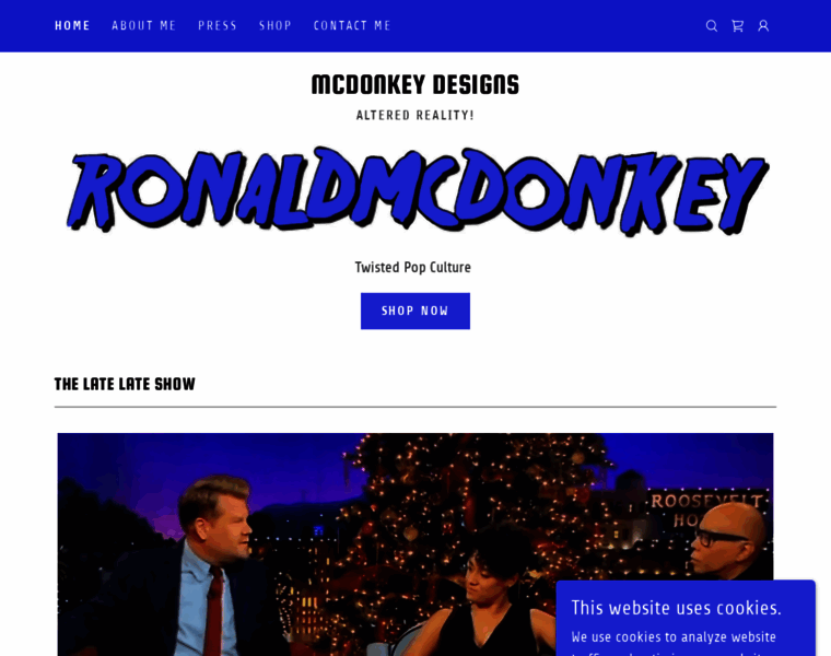 Ronaldmcdonkey.com thumbnail