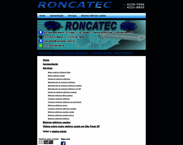 Roncatec.com.br thumbnail