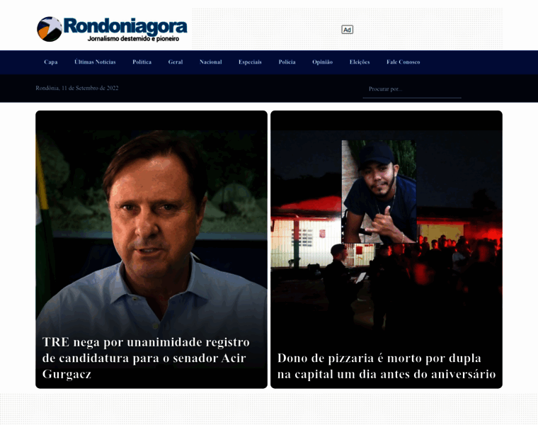 Rondoniaagora.com thumbnail