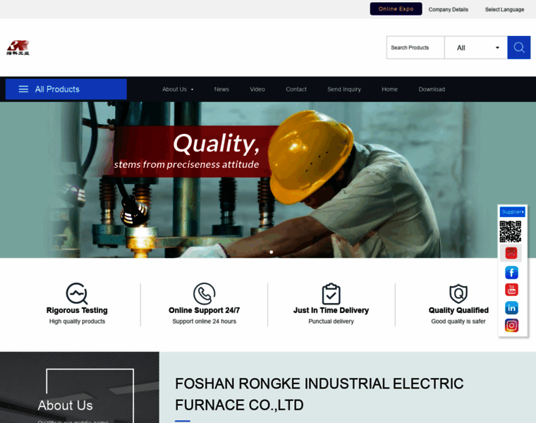 Rongke-industrial.com thumbnail