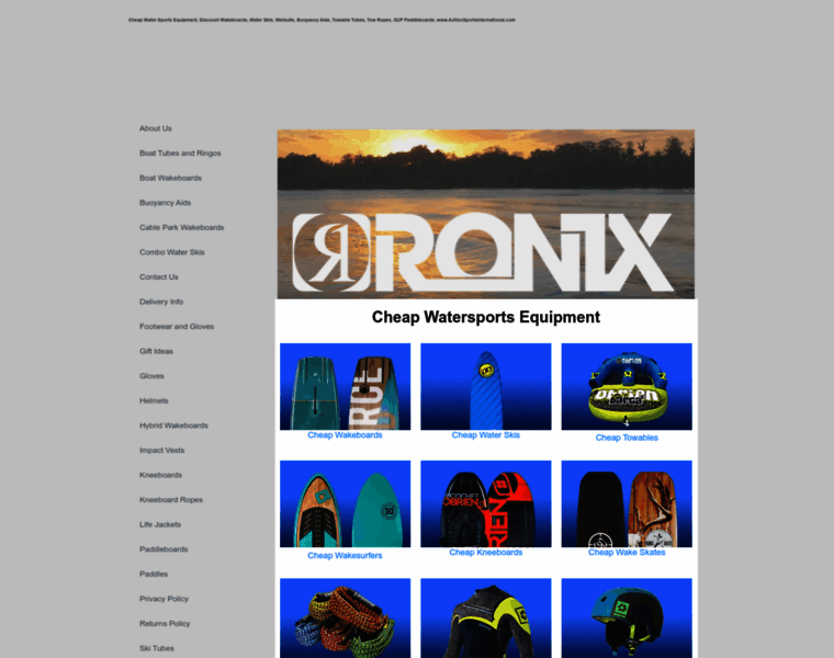 Ronixstore.co.uk thumbnail
