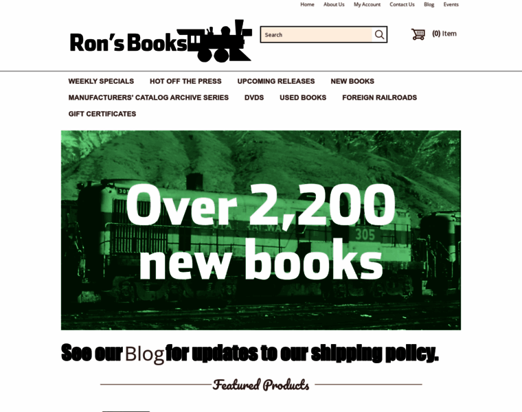 Ronsbooks.com thumbnail