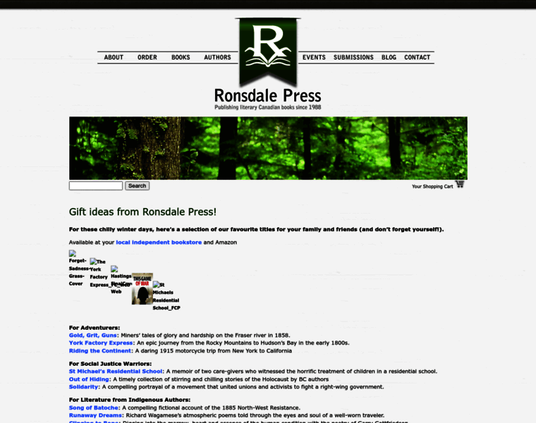 Ronsdalepress.com thumbnail