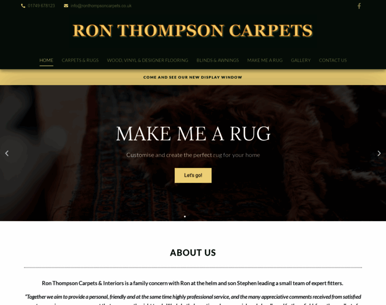 Ronthompsoncarpets.co.uk thumbnail