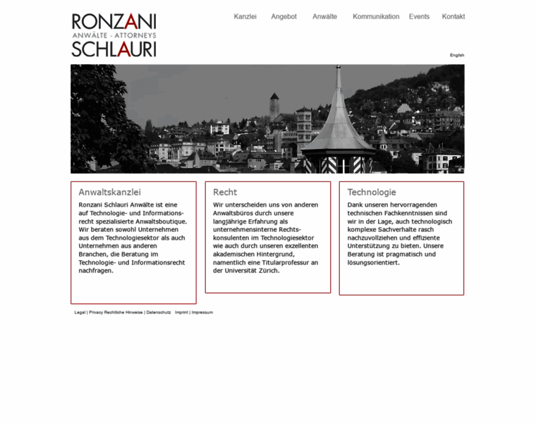 Ronzani-schlauri.com thumbnail