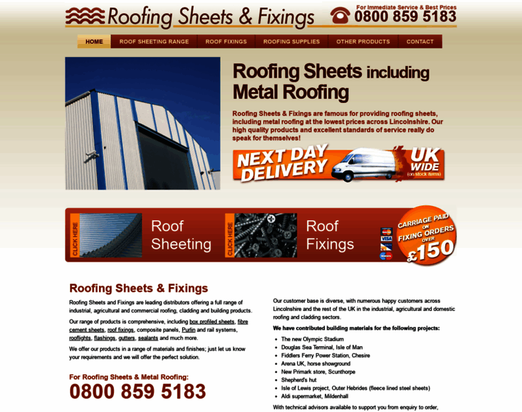 Roofingsheetsuppliers.co.uk thumbnail