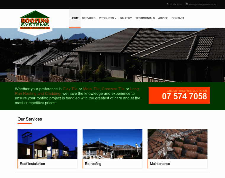 Roofingsystems.co.nz thumbnail