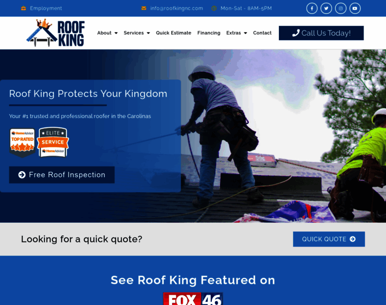 Roofkingnc.com thumbnail