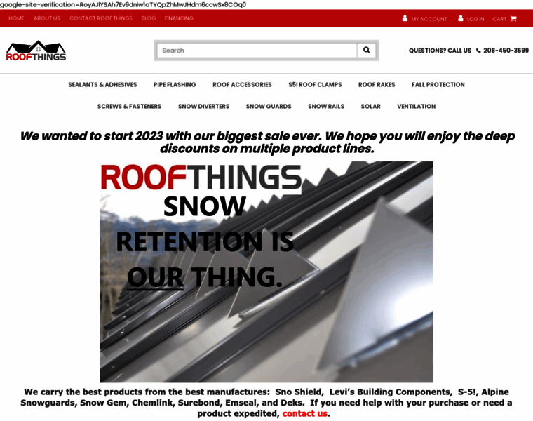 Roofthings.com thumbnail