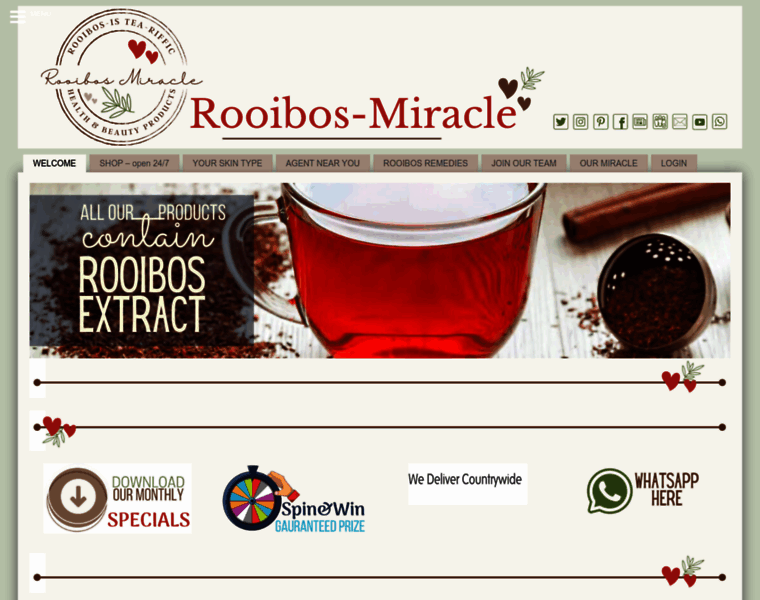 Rooibos-miracle.co.za thumbnail