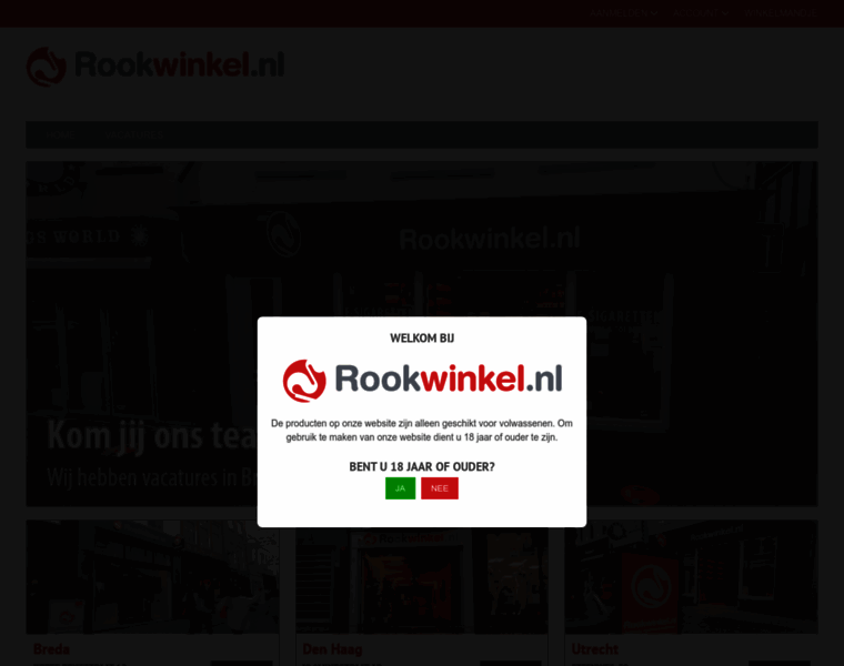 Rookwinkel.nl thumbnail
