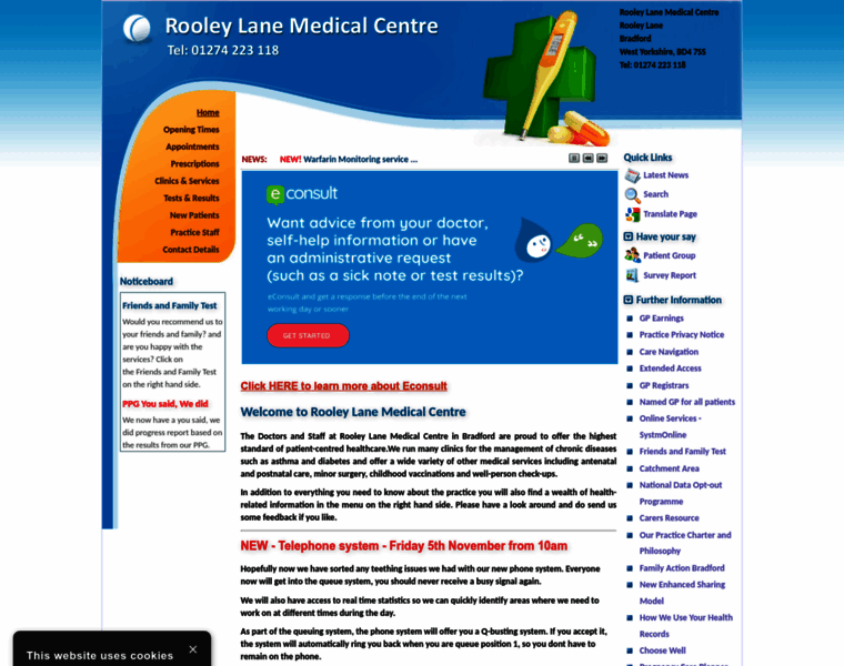 Rooleylanemedicalcentre.co.uk thumbnail