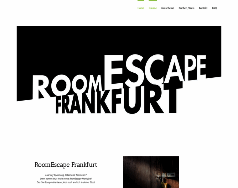 Roomescape-frankfurt.de thumbnail