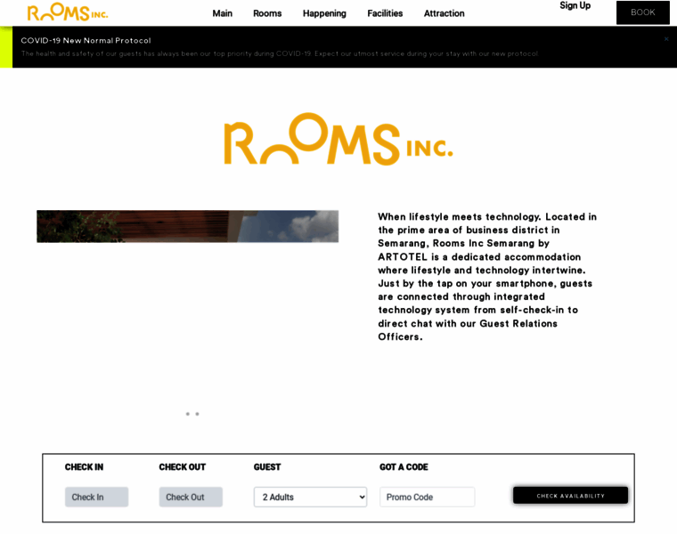 Roomsinchotels.com thumbnail