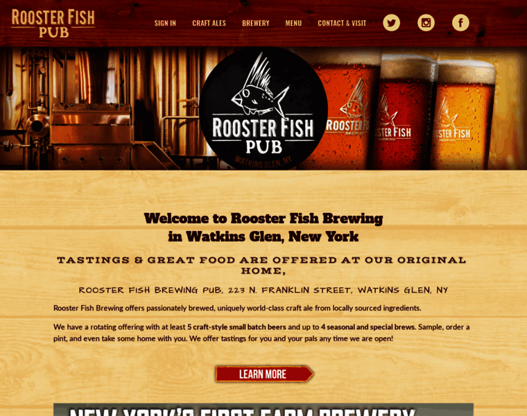 Roosterfishbrewing.com thumbnail