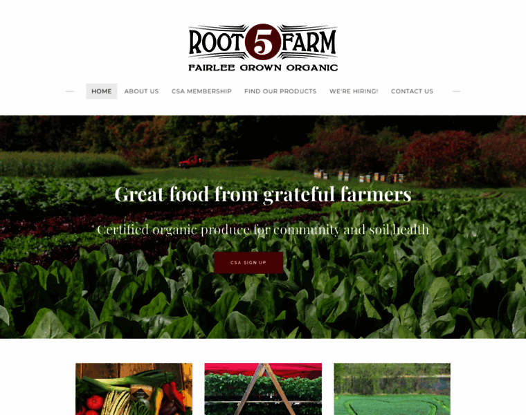 Root5farm.com thumbnail