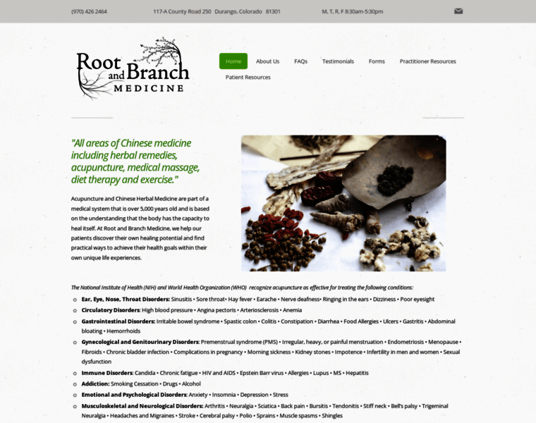 Rootandbranchmedicine.com thumbnail