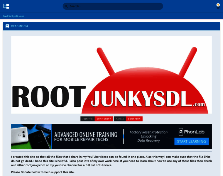Rootjunkysdl.com thumbnail