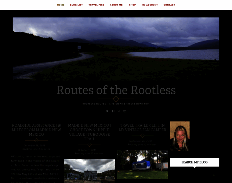 Rootlessroutes.com thumbnail