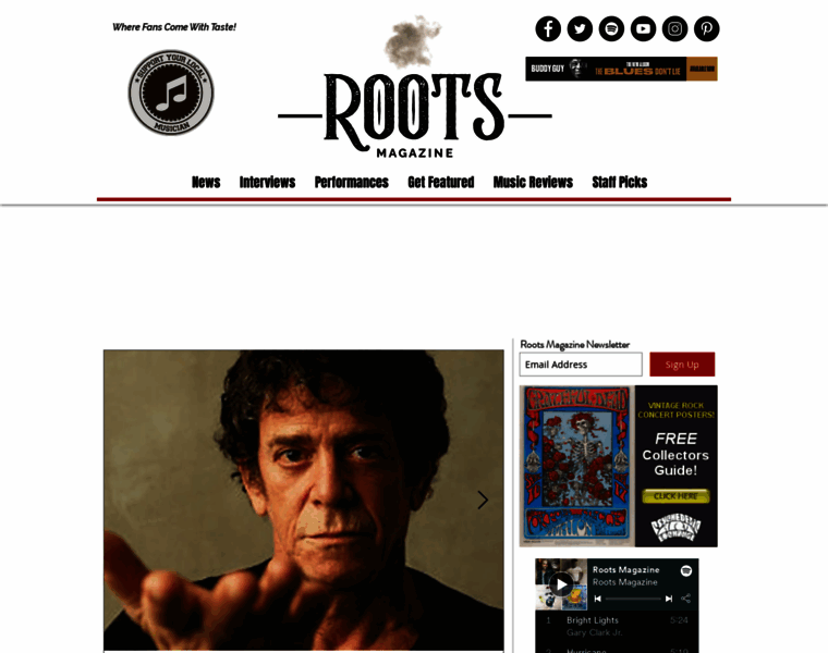 Rootsmusicmagazine.com thumbnail
