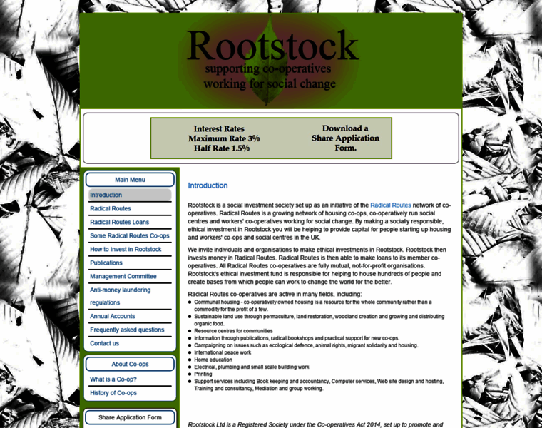 Rootstock.org.uk thumbnail