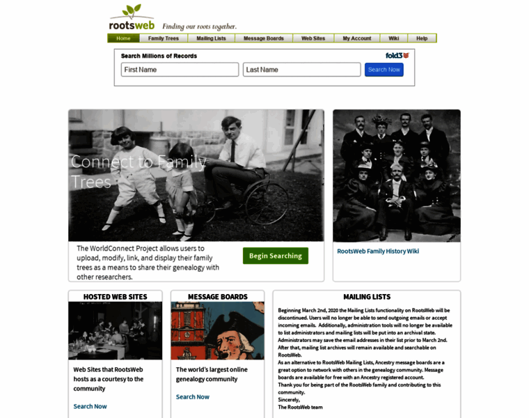 Rootsweb.com thumbnail