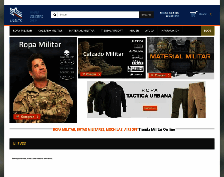 Ropa-militar.com thumbnail