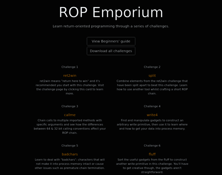 Ropemporium.com thumbnail