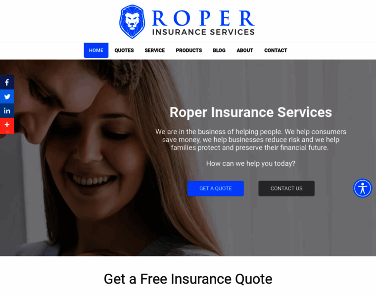 Roperinsuranceservices.com thumbnail