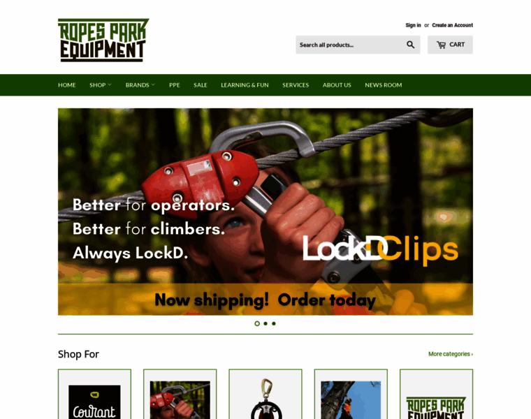 Ropesparkequipment.com thumbnail