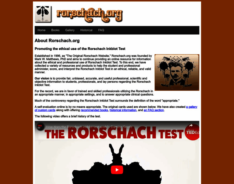 Rorschach.org thumbnail