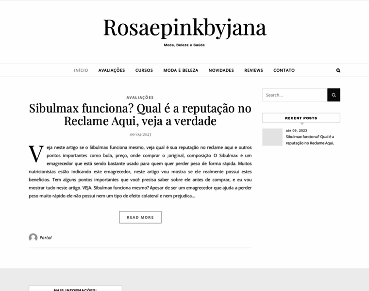 Rosaepinkbyjana.com thumbnail