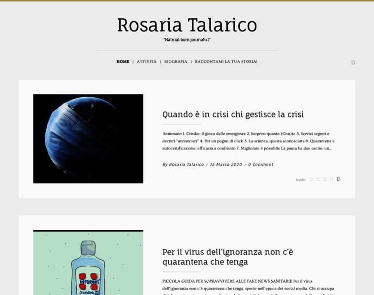 Rosaria.talarico.it thumbnail